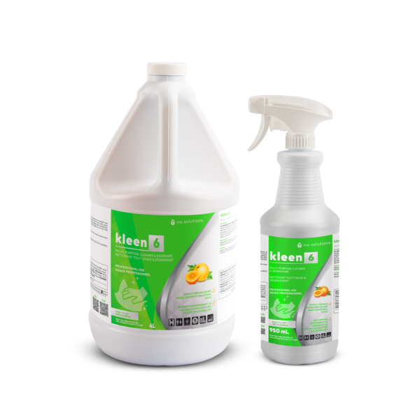 INO KLEEN 6 All Purpose Cleaner & Degreaser is the ultimate solution for maintaining cleanliness and hygiene across all washable hard surfaces.