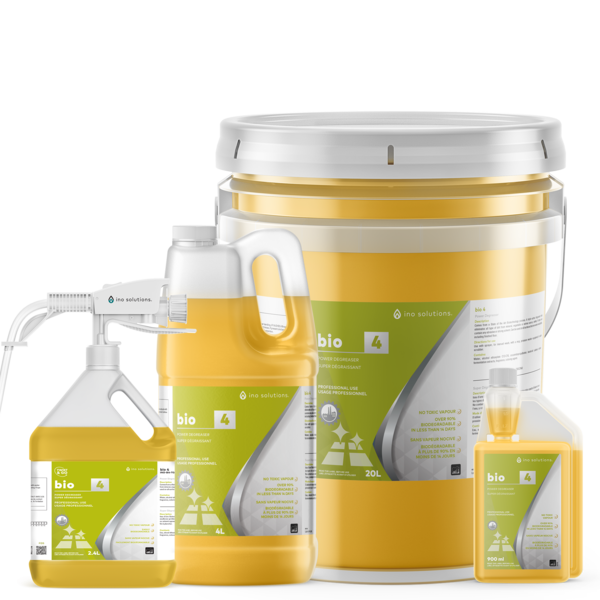 INO ORGANIC 4 Power Degreaser is the ultimate solution for those seeking a powerful yet environmentally responsible cleaning agent.