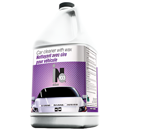 INO SHINE 103 Car Cleaner with Wax is a premium cleaning solution that not only cleans but also leaves a protective wax coat, ensuring a bright and durable shine. Infused with carnauba wax, this cleaner is safe for all car and truck finishes and does not harm existing wax or top coats.
