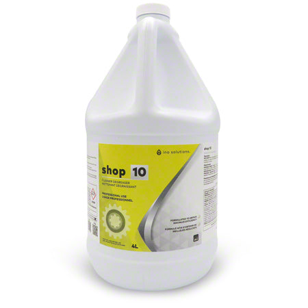 Discover INO SHOP 10, a high-performance concentrated cleaner degreaser designed to tackle tough grease and grime with minimal effort.
