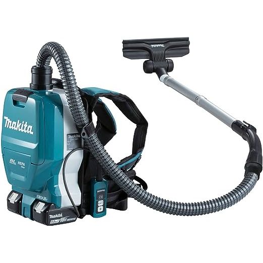 The Makita Brushless Cordless Backpack Vacuum Cleaner is the ideal portable cleaning and dust extraction solution for professionals who demand power, efficiency, and comfort.
