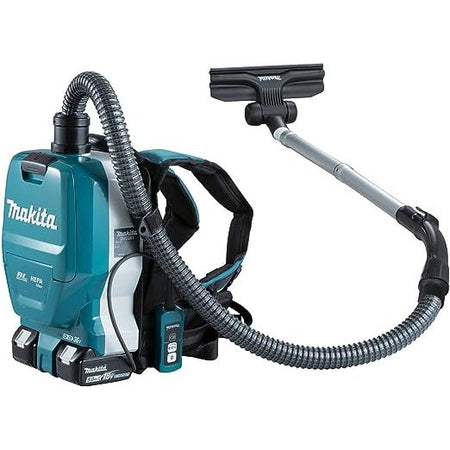 The Makita Brushless Cordless Backpack Vacuum Cleaner is the ideal portable cleaning and dust extraction solution for professionals who demand power, efficiency, and comfort.