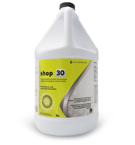 Revolutionize your cleaning routine with INO SHOP 30, the advanced all-purpose cleaner degreaser designed to tackle the toughest grime and stains.