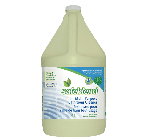 Safeblend BCFR Multi-Purpose Bathroom Cleaner is expertly designed to tackle a wide range of bathroom cleaning tasks.