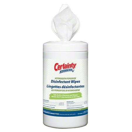 Certainty Body Clean Certainty Advanced Hydrogen Peroxide Disinfectant Wipes | Entretien Eco ...