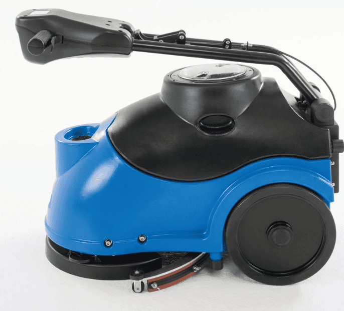 Floor scrubbing has never been easier or more cost-effective than with the Clarke® MA50™ 15B Walk-Behind Floor Scrubber. This rugged and simple-to-use machine features a 15-inch scrubbing path and an onboard battery that runs up to 2 hours, allowing you to clean up to 8,000 square feet per hour. Ideal for classrooms, offices, bathrooms, and more, it’s the best value in the floor-scrubbing category.