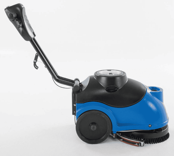 Floor scrubbing has never been easier or more cost-effective than with the Clarke® MA50™ 15B Walk-Behind Floor Scrubber. This rugged and simple-to-use machine features a 15-inch scrubbing path and an onboard battery that runs up to 2 hours, allowing you to clean up to 8,000 square feet per hour. Ideal for classrooms, offices, bathrooms, and more, it’s the best value in the floor-scrubbing category.