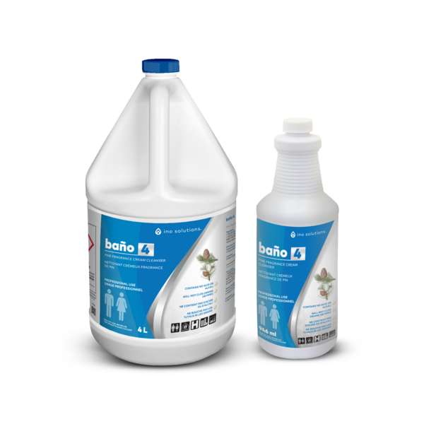 INO BANO 4 is a powerful deep cleaning cream designed to tackle tough stains and grime on all surfaces not harmed by water. This versatile cleaner brightens, polishes, and leaves surfaces with a lustrous, new look, making it an essential addition to your cleaning arsenal.