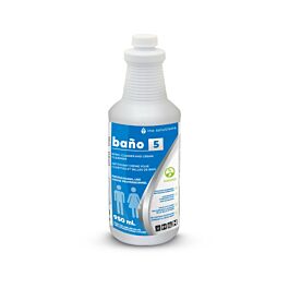 INO BANO 5 is the ultimate bowl cleaner and cream cleanser designed to tackle tough bathroom grime. This ready-to-use formula clings to surfaces, ensuring effective cleaning, shining, and deodorizing of most washable bathroom surfaces