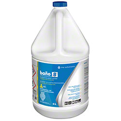 INO BANO 8 is a professional-grade bowl cleaner, expertly formulated with a blend of acid and surfactant to tackle tough stains and hard mineral deposits. This heavy-duty cleaner is ideal for weekly use on porcelain urinals and toilet bowls, ensuring they remain spotless and hygienic.