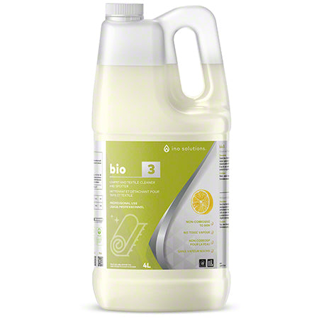 INO BIO 3 Carpet and Textile Cleaner and Spotter is a biotechnological marvel designed for superior fabric and carpet maintenance.