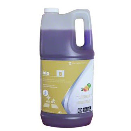 INO BIO 8 - Degreaser for Kitchen Floors, this all-surface cleaner harnesses biotechnological advancements to quickly and efficiently remove deep-seated oils, fats, and grime from kitchen floors