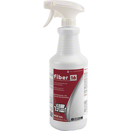 INO FIBER 16 - Hydrogen Peroxide Stain Remover and Deodorizer, the ultimate solution for removing organic stains from carpets and upholstery with ease.