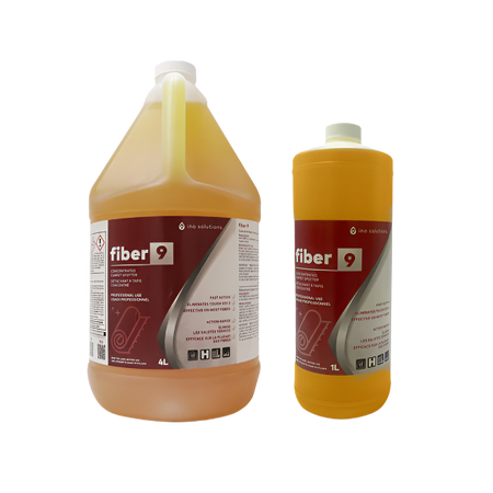 INO FIBER 9 - Carpet Cleaner and Spotter, this highly effective cleaner is specially formulated to tackle stubborn stains and heavy dirt accumulation on carpets before your routine cleaning.