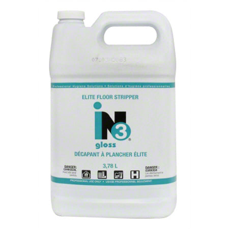 INO GLOSS 3 Floor Stripper, this aggressive, solvent-based stripper is designed to cut through even the most stubborn, burnished floor finishes, making it ideal for a variety of floor types and applications.