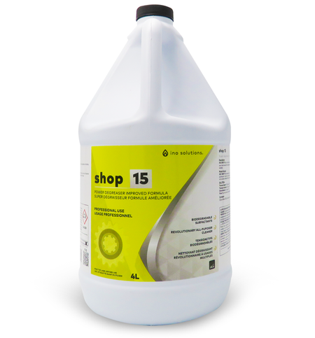 Introducing INO SHOP 15, the cutting-edge all-purpose cleaner designed to tackle a variety of cleaning tasks with unparalleled effectiveness. 