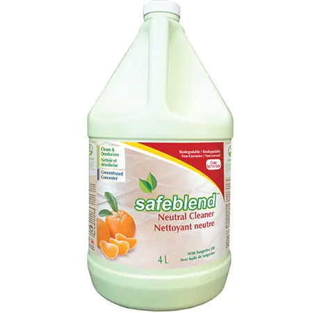 The Safeblend NCOR Neutral Cleaner – Orange is designed for safe and effective cleaning of all washable surfaces. 