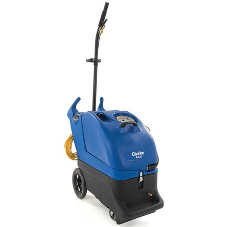 The Clarke EX20™ portable extractors represent a significant advancement in carpet cleaning technology. Born from direct input from field cleaning technicians who use high-performance portable extraction machines daily, the EX20™ is engineered to make carpet cleaning easier, faster, and more efficient.