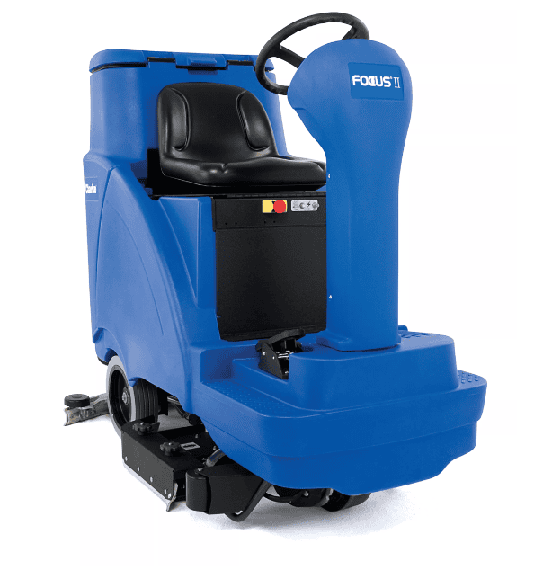 The FOCUS II Rider BOOST offers superior cleaning performance with its powerful motor and advanced technology. Ideal for commercial cleaning applications, this machine guarantees a spotless finish while minimizing water and chemical usage. The FOCUS II Rider BOOST delivers exceptional results with minimal environmental impact.