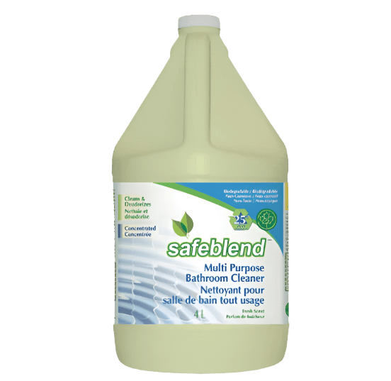 Safeblend BCFR Multi-Purpose Bathroom Cleaner is expertly designed to tackle a wide range of bathroom cleaning tasks. 