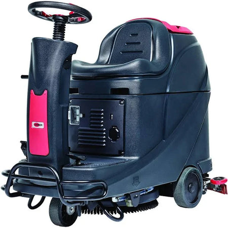 The VIPER AS530R is a compact yet powerful ride-on scrubber dryer, designed to deliver exceptional cleaning performance for medium to large-sized areas. 